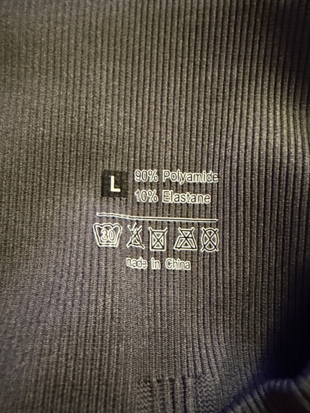 NWOT HALARA Dark Gray High-Waist Leggings - Picture 3 of 3